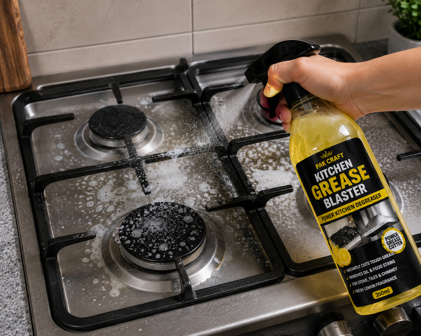 Kitchen Grease Blaster